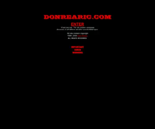 Donrearic.com(Donrearic) Screenshot