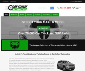 Donscharfautomotive.com(Premium Used Auto Parts & More) Screenshot