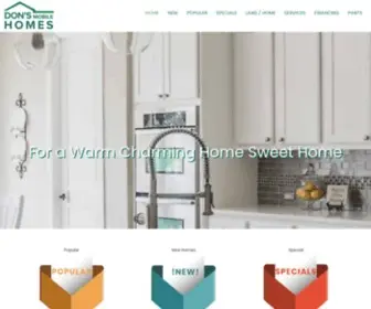 Donsmobilehomes.com(Quality Manufactured Homes) Screenshot