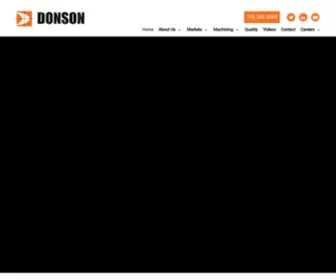 Donsonmachine.com(Donson Machine) Screenshot