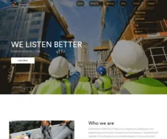 Donsonsc.com(Don Sons Construction) Screenshot