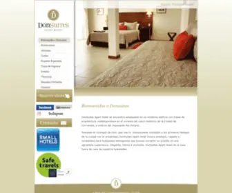 Donsuites.com(Don Suites) Screenshot