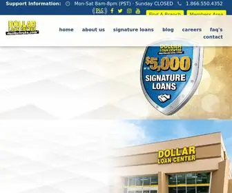Dontbebroke.com(Signature Loans in Nevada and Utah) Screenshot