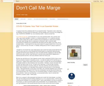 Dontcallmemarge.com(Tyc1286太阳集团(中国)有限公司) Screenshot