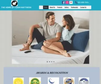 Dontcountsheep.com(Memory Foam Mattress) Screenshot