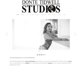 Dontetidwell.com(Donte Tidwell) Screenshot