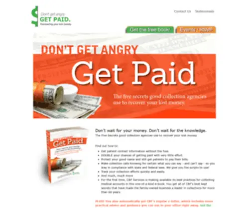 Dontgetangrygetpaid.com(Dont Get Angry Get Paid) Screenshot