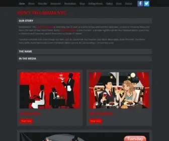 Donttellmamanyc.com(Cabaret) Screenshot