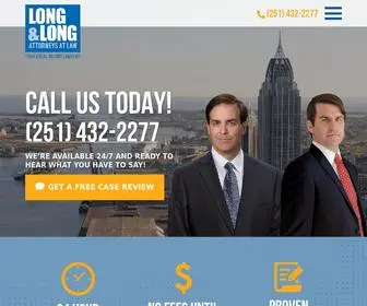 Dontwaitlong.com(Personal Injury Law Firm) Screenshot