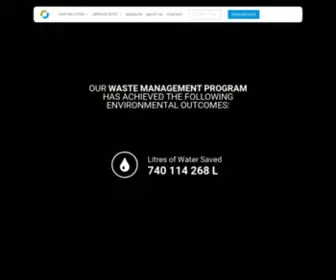 Dontwastegroup.com(Our waste management solution) Screenshot