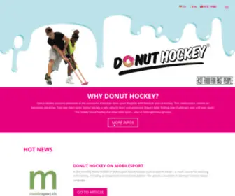 Donuthockey.ch(Donut Hockey) Screenshot