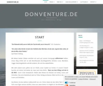 Donventure.de(Start) Screenshot