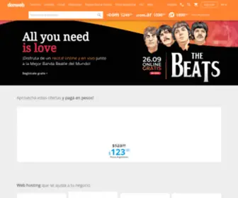 Donweb.com.ar(Alojamiento Web en Argentina) Screenshot