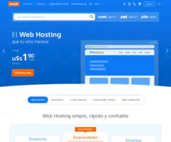 Donweb.com(Alojamiento Web) Screenshot