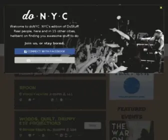 Donyc.com(What to do in New York City) Screenshot
