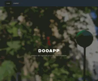 Dooapp.com(Editeur de logiciels pour l'écoconstruction) Screenshot