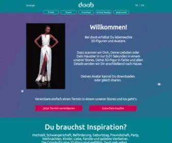 Doob.eu(Doob 3D I Figuren Avatare I Deutschland I Home) Screenshot