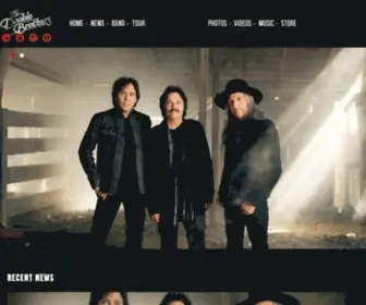 Doobiebros.com(Doobie Brothers) Screenshot