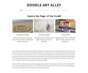 Doodle-ART-Alley.com(Doodle Art Alley) Screenshot