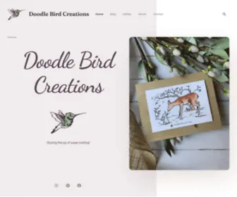 Doodlebirdcreations.com(Doodle Bird Creations) Screenshot