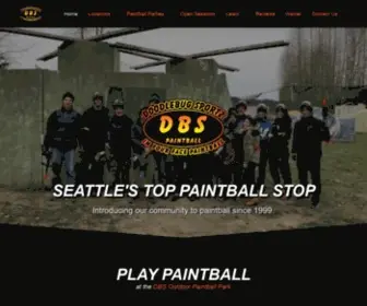 Doodlebugsportz.com(Seattle's Paintball Provider) Screenshot