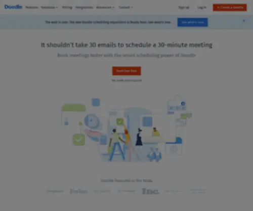 Doodle.de(Free online meeting scheduling tool) Screenshot