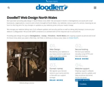 Doodleit.co.uk(Web Design North Wales) Screenshot