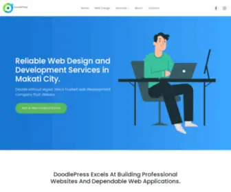 Doodlepress.com.ph(Web Design Services in Makati City) Screenshot