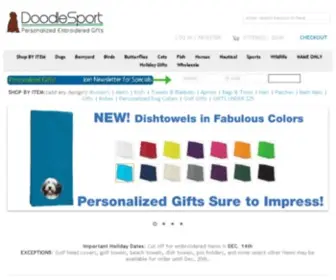 Doodlesport.com(Dog Gifts) Screenshot
