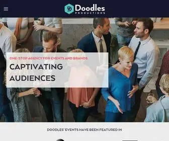 Doodlesproductions.com(Creative House of Memorable Experiences) Screenshot