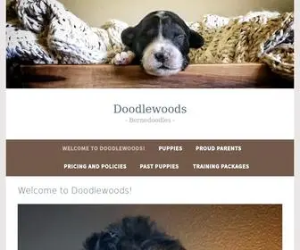 Doodlewoods.com(Bernedoodles) Screenshot