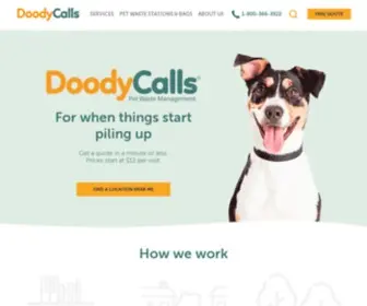 Doodycalls.com(Dog Poop Removal) Screenshot