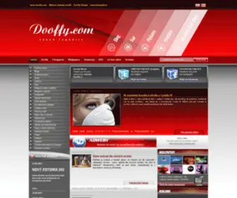Dooffy.com(Titulní stránka) Screenshot