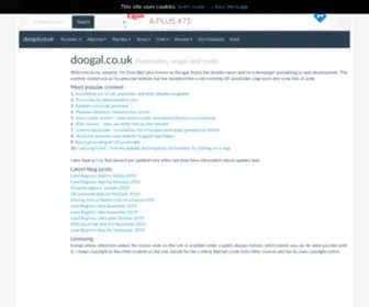 Doogal.co.uk(A website devoted to postcodes) Screenshot