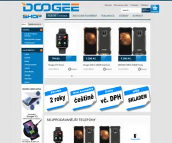 Doogee-Shop.cz(Obchod) Screenshot
