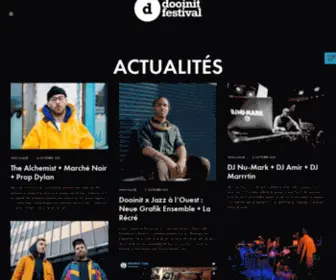 Dooinit-Festival.com(Since 2010) Screenshot