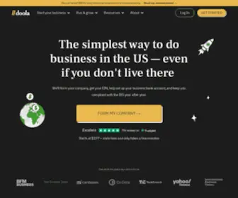 Doola.com(Form your LLC) Screenshot