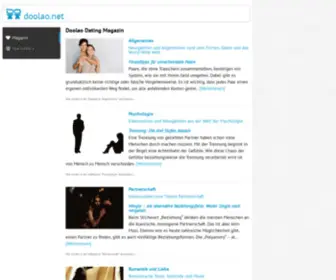 Doolao.net(Regionales Dating mit Substanz) Screenshot
