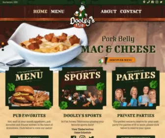 Dooleyspubroch.com(Dooley's Pub) Screenshot