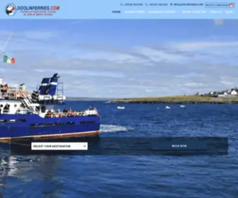 Doolinferries.com(Aran Islands Ferry) Screenshot