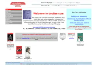 Doollee.com(The playwrights database of modern plays) Screenshot