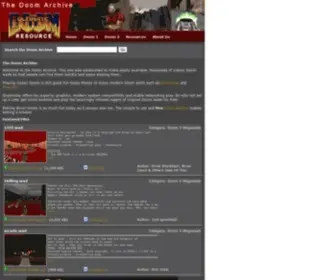 Doomarchive.com(The Doom Archive) Screenshot