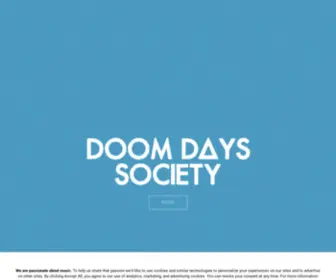 Doomdayssociety.com(Doom Days Society) Screenshot