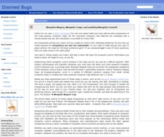 Doomedbugs.com(Mosquito Magnet and Mosquito Traps) Screenshot