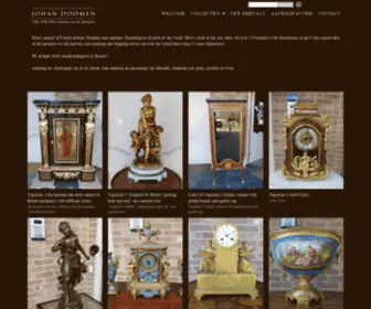 Doomen-Antiques.com(Johan Doomen) Screenshot