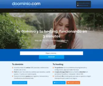 Doominio.com(Dominios con todo incluido gratis) Screenshot