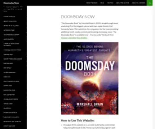 Doomsdaynow.com(Doomsday Now) Screenshot