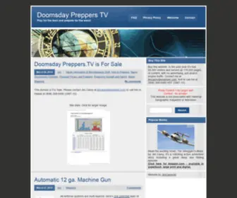 Doomsdaypreppers.tv(Doomsday Preppers TV) Screenshot