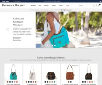 Dooney.com(Dooney & Bourke) Screenshot