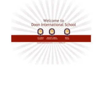 Dooninternational.com(Doon International School) Screenshot